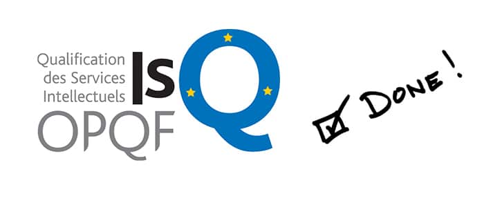 Label qualité ISQ-OPQF