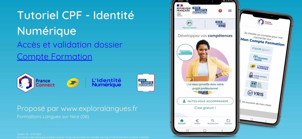 Tutoriel : L’identité numérique pour utiliser ses crédits CPF