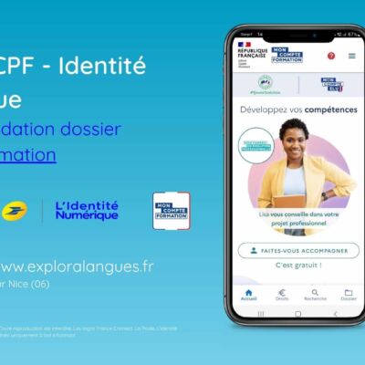 Tutoriel : L’identité numérique pour utiliser ses crédits CPF