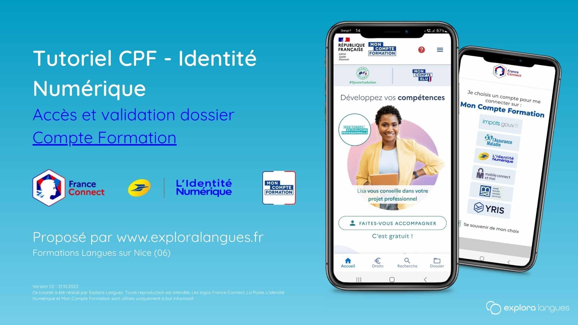 Tutoriel: Identité numérique pour utiliser ses crédits CPF