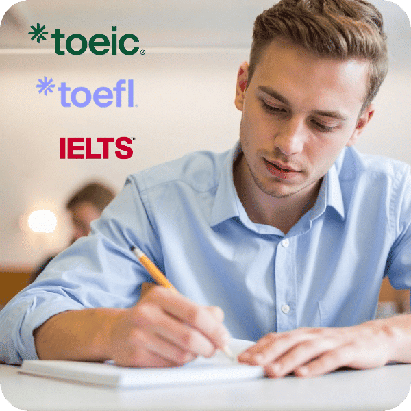 Page d'accueil : cours de preparation aux examens toeic toefl ielts